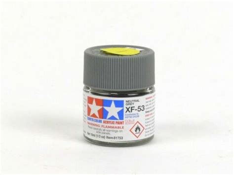 Tamiya Color Xf Neutral Grey Acrylic Paint Ml Ships For Sale