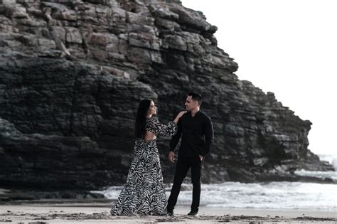 Best Beach Outdoor Pre Wedding Engagement Shoot - Rish A