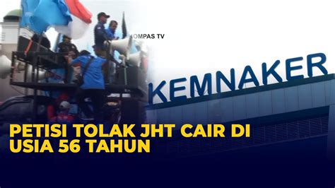 Puluhan Ribu Orang Teken Petisi Tolak Pencairan JHT Usia 56 Tahun YouTube