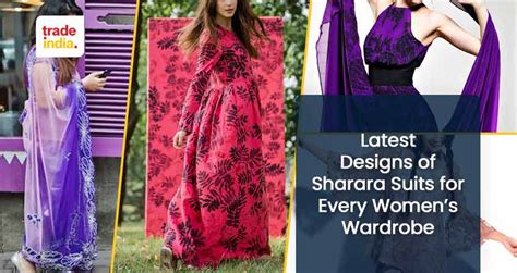 Latest Sharara Suit Designs For Women