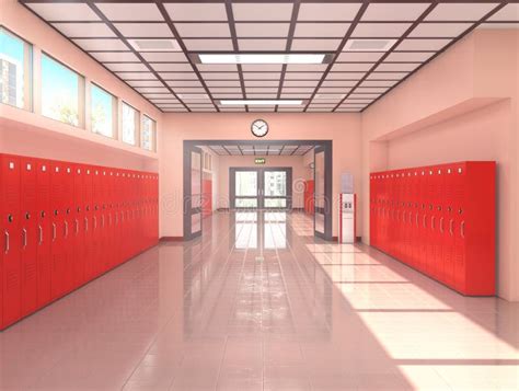 School Corridor Stock Illustrations – 4,683 School Corridor Stock ...