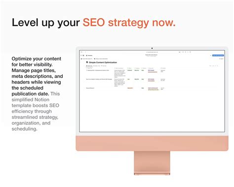 Simple Seo Planner Notionhub