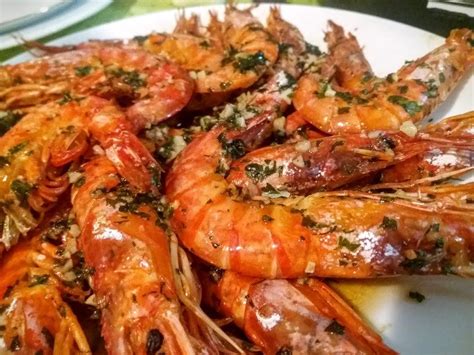 Gambas Gambones O Langostinos Al Cava En El Horno Sin Humos Ni Olores