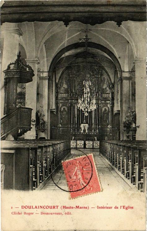 Doulaincourt Interieur De L Eglise Cartorum