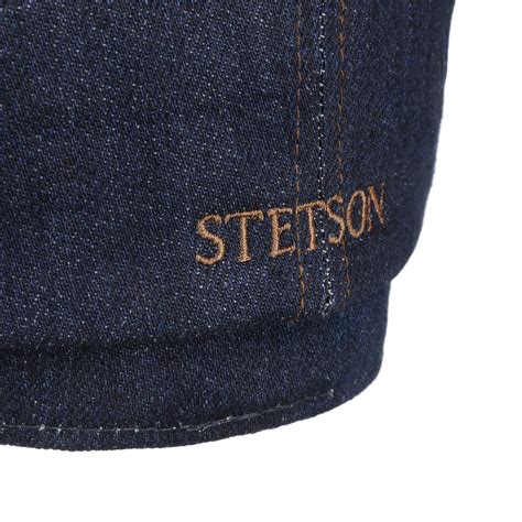 Hatteras Denim Sustainable Flatcap By Stetson