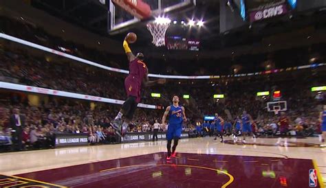 Kd Dunking Over Lebron