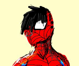 emo spiderman - Drawception