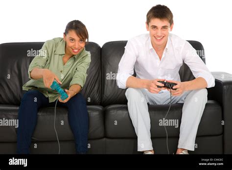 Teenagers Playstation Hi Res Stock Photography And Images Alamy