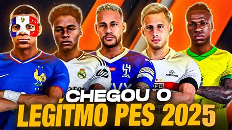 Saiu O Melhor Jogo De Futebol De Pes Patch Mil Faces