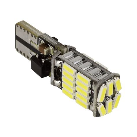 100Pcs T10 Led Canbus 168 501 W5W 5W5 Bulb 4014 26 SMD White Highlight ...