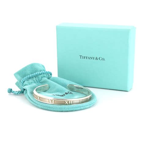 Brazalete Tiffany Co Atlas Collector Square