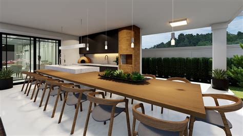 Bancada Para Área Gourmet - Área Gourmet com Iluminação Sofisticada e Bancada em Mármore - Italico ...