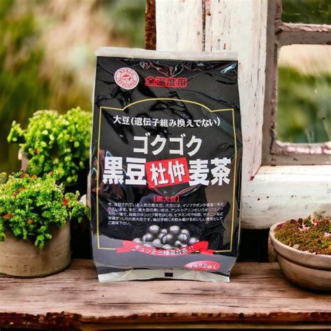 日本博多 黑豆杜仲麥茶 520g 蝦皮購物