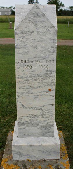 John Andrew Macleod M Morial Find A Grave