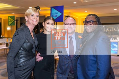 Claire Stoermer with Zendaya, Jonathan Moscone and Kazembe Ajamu