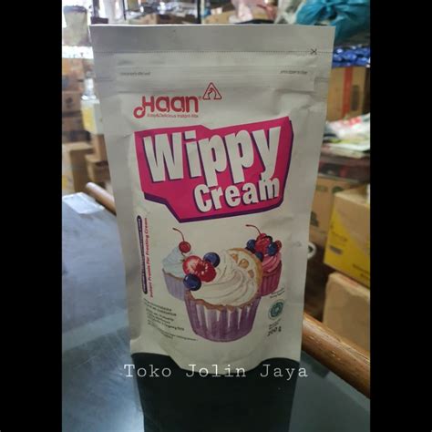 Jual G Haan Wippy Cream Pouch Whipping Cream Bubuk Instant