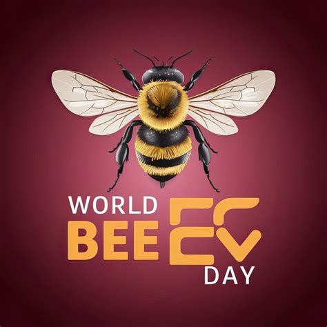 El Día Mundial De Las Abejas El Día Mundial De Las Abejas El Cartel Ilustración Del Poster Del