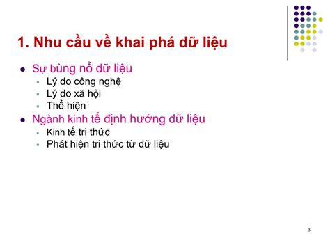 Ppt B I Gi Ng Nh P M N Khai Ph D Li U Ch Ng Gi I Thi U Chung V