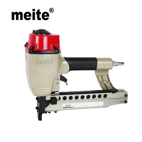 Meite N851F 7 16 Crown Heavy Duty Stapler 16GA Pneumatic Staple Nailer