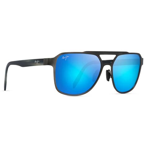 Maui Jim - 2nd Reef - Blue Hawaii - Polarized Aviator Sunglasses - Maui ...