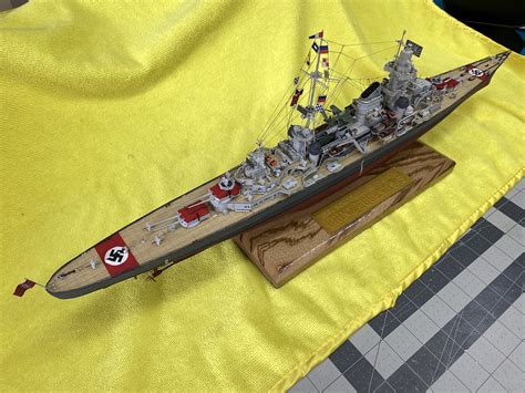 German Prinz Eugen Cruiser Plastic Model Military Ship Kit