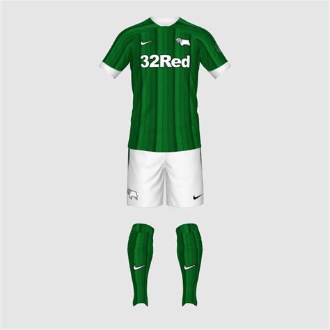 Derby County X Nike Third Kit Concept FAUNA FIFA 23 Kit Creator