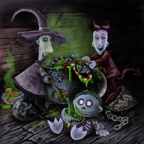 Lock, Shock, & Barrel(Nightmare Before Christmas) - The Art of Miki Ivey