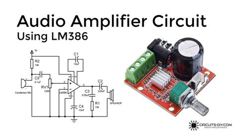 Lm386 Based Audio Amplifier Circuit