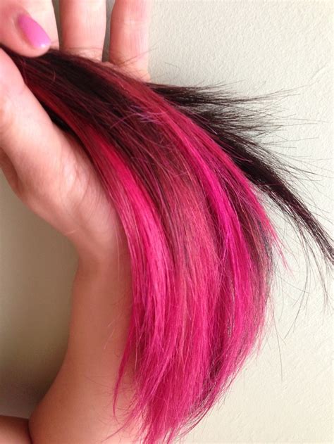 Pravana Chromasilk Dip Dye Colors Pink Magenta Dipdye Hair Color