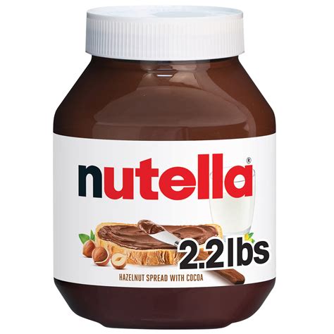 Nutella Chocolate Hazelnut Spread Perfect On Pancakes Ounce Jar