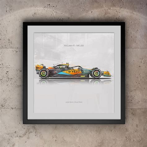 Oscar Piastri Mclaren Poster Etsy