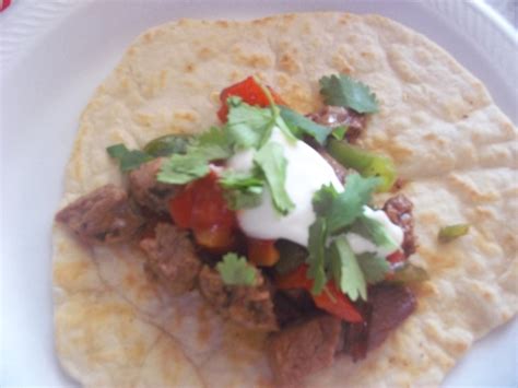 Leftover Roast Beef Tacos With Homemade Flour Tortillas Recipe By Myra