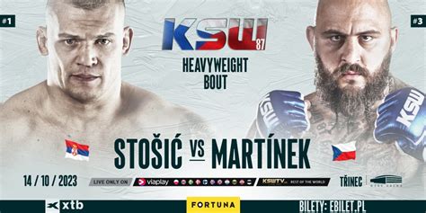 KSW 87 Michal Martinek zmierzy się z Darko Stosiciem