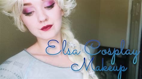 Elsa Frozen Makeup Tutorial For Cosplay Youtube