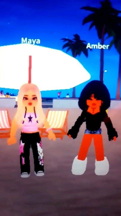 Teaching My Bff How To Dance At The Beach 🏖️ Robloxedits Youtube