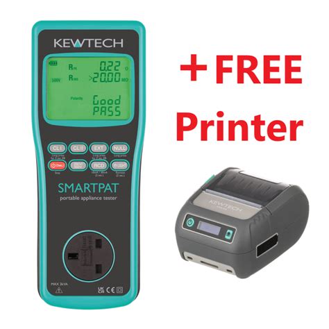 Kewtech Smartpat Pat Tester W Wifi