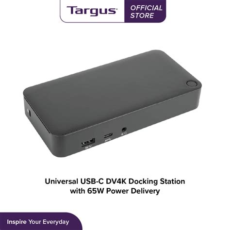 Targus Universal Usb C Dv4k Docking Station With 65w Power Delivery Dock310usz Shopee