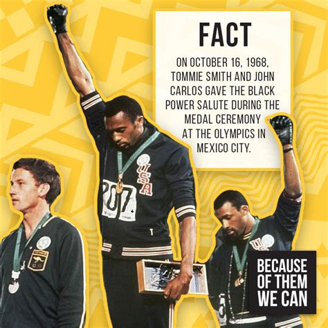 7 Facts About Tommie Smith And John Carlos On The Anniversary Of Their Olympics Black Power ...