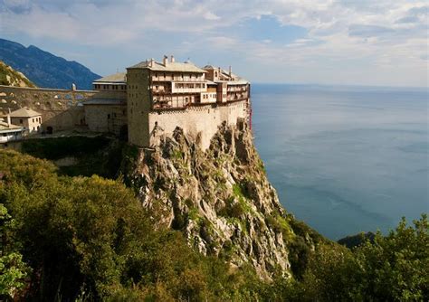 Mount Athos in Halkidiki, Greece