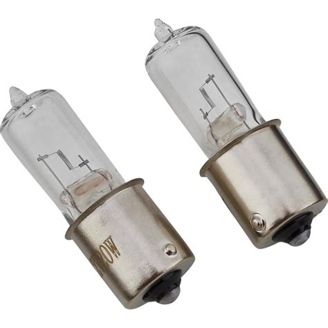 Halogen Tail Light Bulbs 1156 Straight Mounting Pins Pr