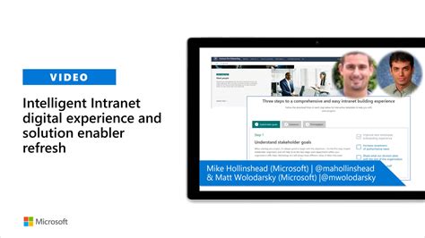 Microsoft Sharepoint On Twitter Great Video By Mahollinshead And