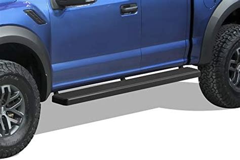 Aps Iboard Running Boards 6in Matte Black Compatible With Ford F150