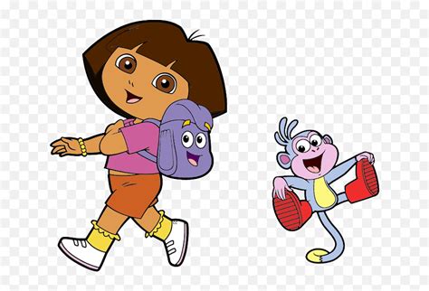 Cliparts Free Download Clip Art Dora The Explorer And Backpack Emojimonday Emoticons Free