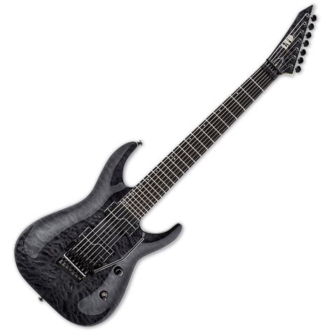 Esp Ltd Buz Mcgrath Buz 7 7 String Signature Electric Guitar See Thru Black