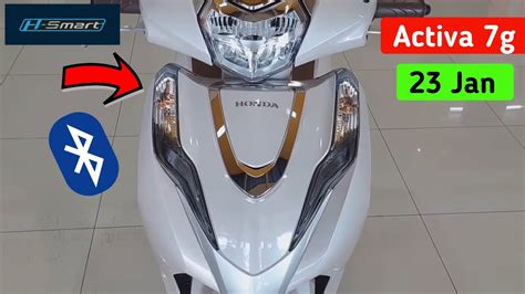 Honda Activa G Coming January H Smart Bluetooth