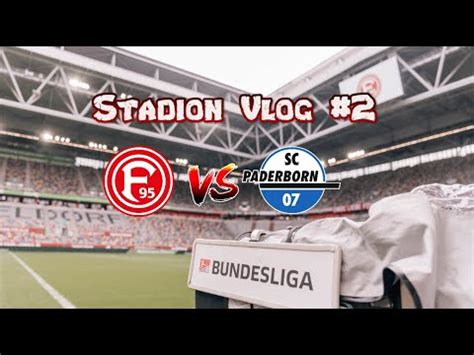 Stadion Vlogfortuna D Sseldof Gegen Den Sc Paderborn Spieltag