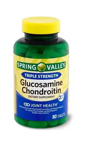 Suplemento Em Comprimidos Spring Valley Triple Strength Glucosamine