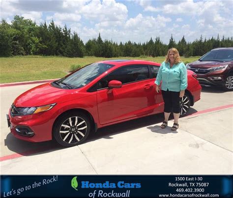 Happy Anniversary To Carolyn On Your Honda Civic Coupe From Tanner