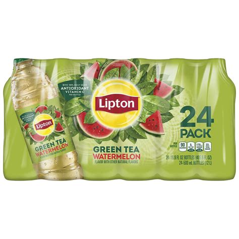 Amazon Lipton Green Tea Watermelon Iced Tea Ounce Pack