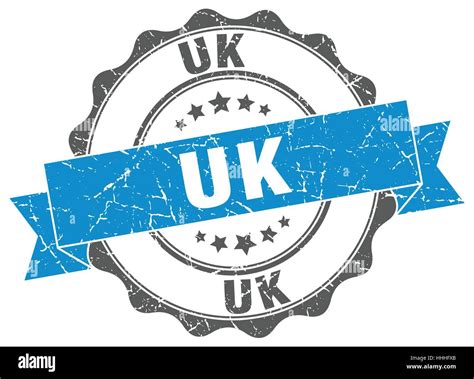 uk  ribbon seal stock vector image art alamy